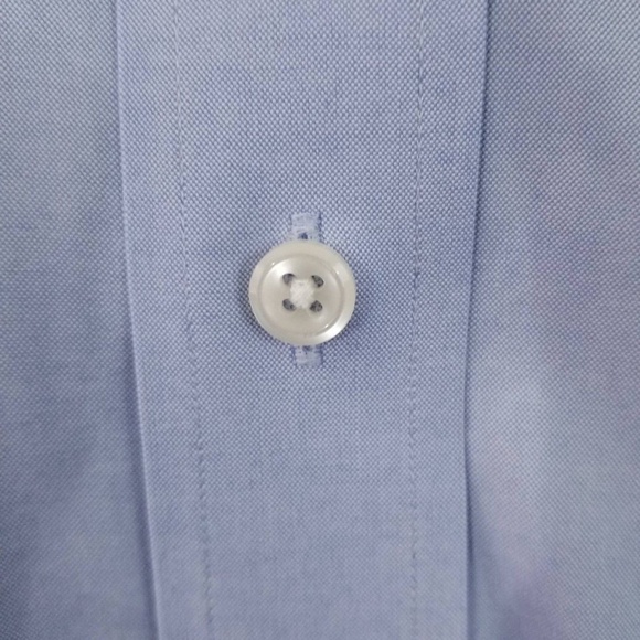 LL BEAN Men's Long Sleeve Traditional FIt Sz 18 - Picture 3 of 8